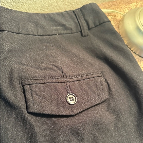 3/for $15 🍒 LABIJOU Classic Black Straight Leg Stretchy Work Slacks 🖤 (Size 8) - Picture 5 of 11